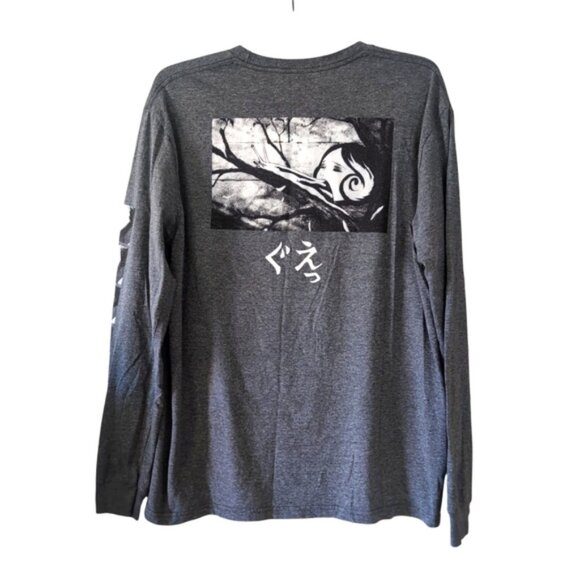 Junji Ito Collection Slug Girl Manga Anime Japanese Long-Sleeve Men's T-Shirt L - Picture 6 of 12